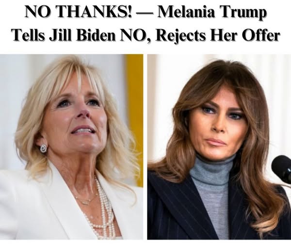 Jill Biden Reveals She Sent Private Note to Melania Trump