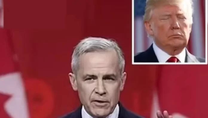 Mark Carney’s brutal message to Trump just minutes after being elected